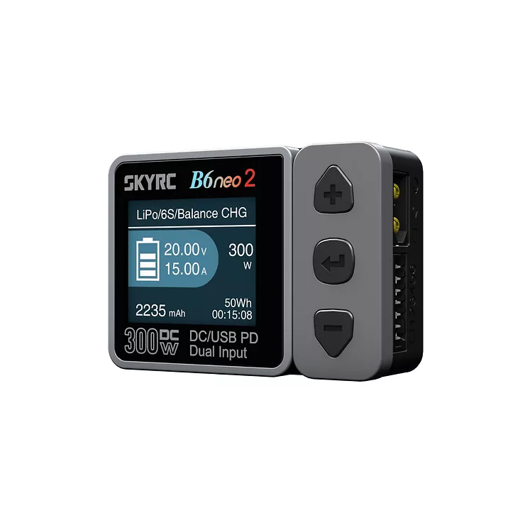 SkyRC B6neo 2 DC Ladegerät grau LiPo 1-6S 15A 300W