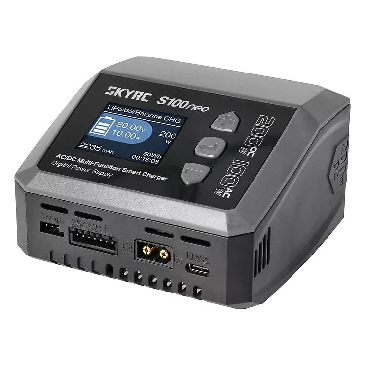 SkyRC S100 Neo Ladegerät Charger LiPo 1-6s 10A 100W AC