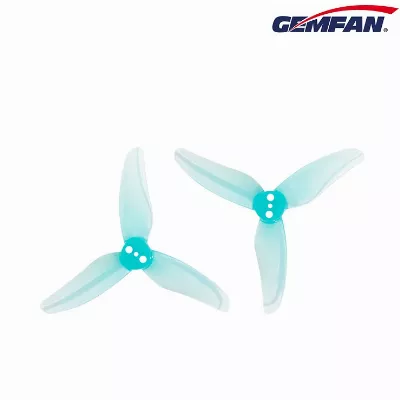 Gemfan 2512 3 Blatt Propeller Clear Blue 2.5 Zoll