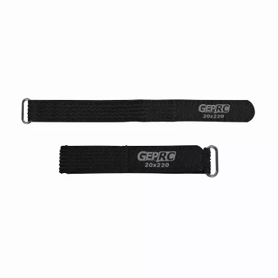 GEPRC LiPo Batterie Strap 20x220mm schwarz 5 Stück