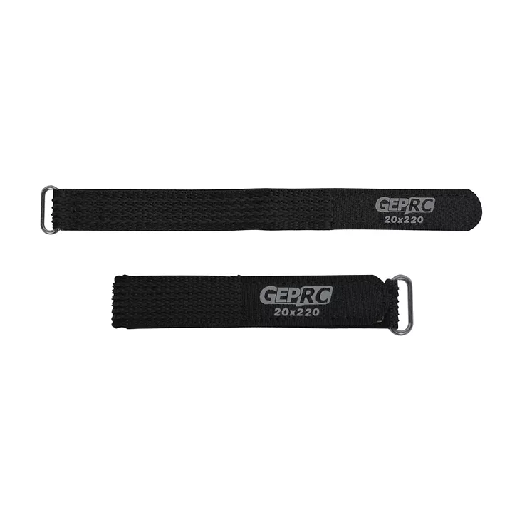 GEPRC LiPo Batterie Strap 20x220mm schwarz 5 Stück