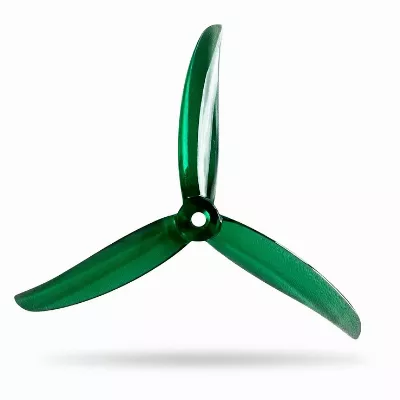 Gemfan Vannystyle 5136-3 Propeller 3-Blatt Durable 5,15 Zoll Translucent Green