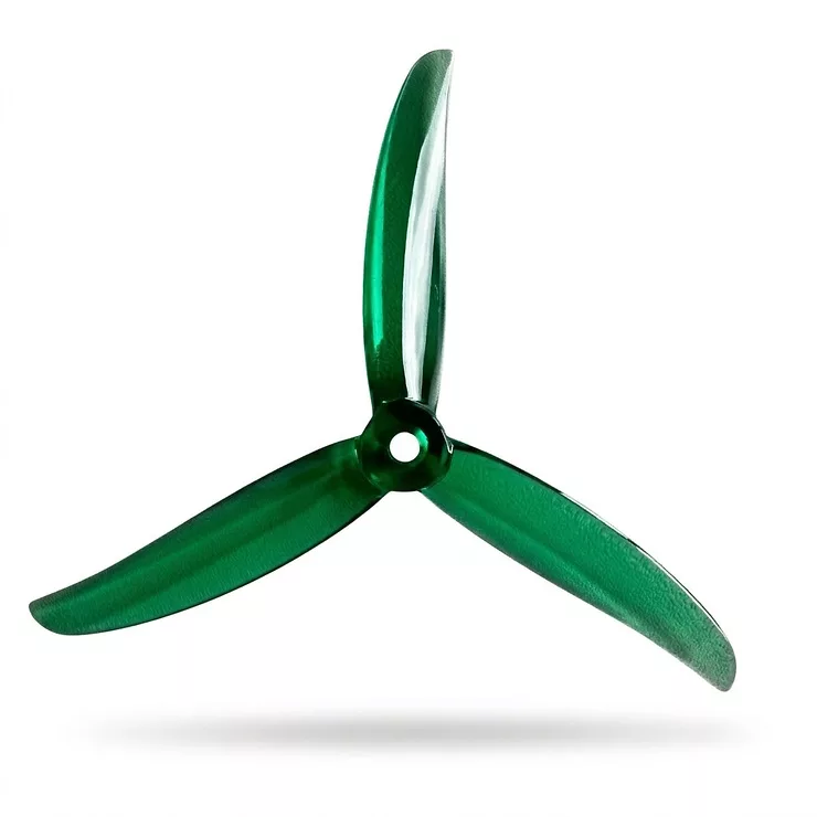 Gemfan Vannystyle 5136-3 Propeller 3-Blatt Durable 5,15 Zoll Translucent Green