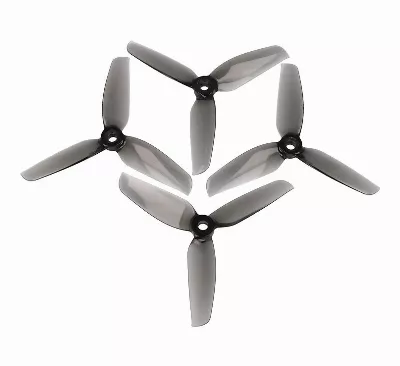 Gemfan 4032 4×3,2 WinDancer 3-Blatt-Propeller Klar Grau 2xCW, 2xCCW 4 Zoll