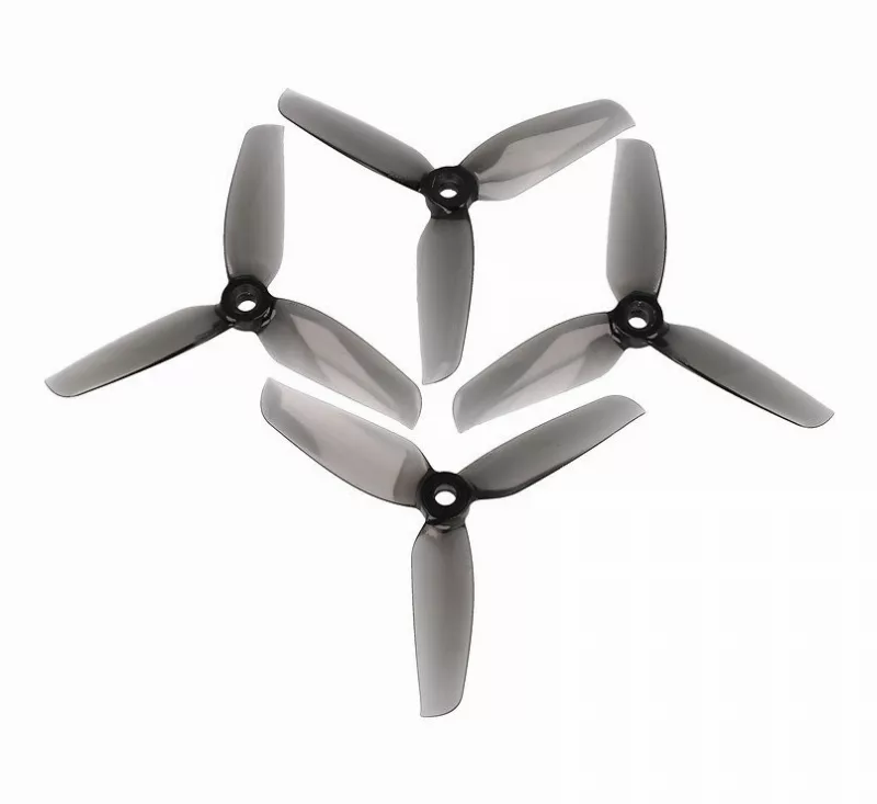 Gemfan 4032 4×3,2 WinDancer 3-Blatt-Propeller Klar Grau 2xCW, 2xCCW 4 Zoll