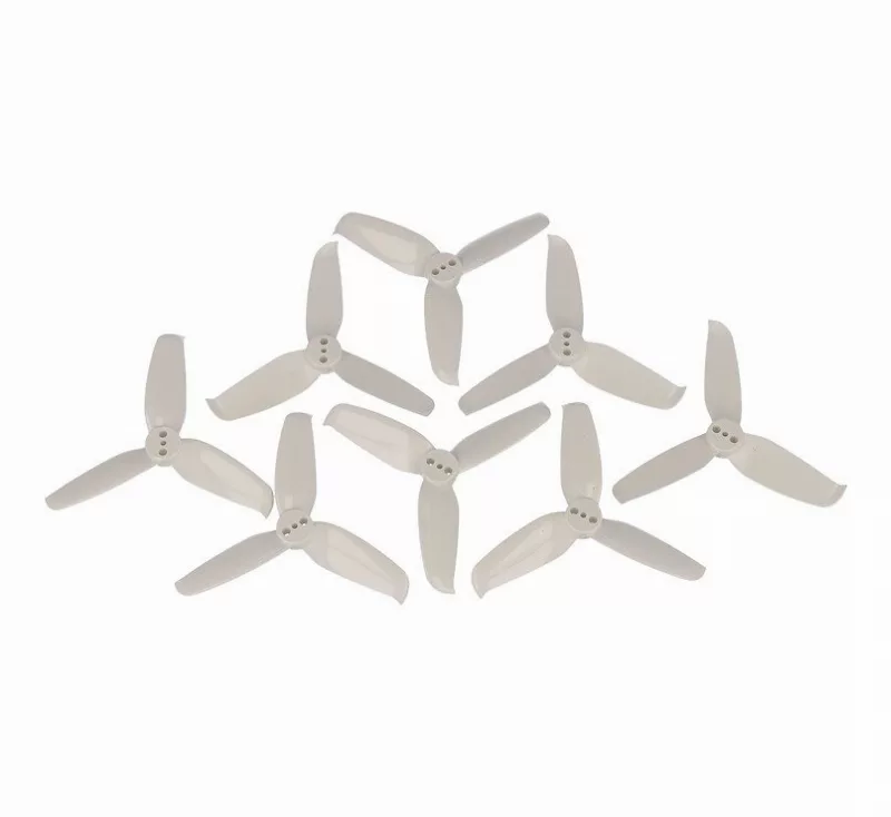 Gemfan 2540 2.5×4 3Loch Flash 3 Blatt Propeller Weiß 4xCW 4xCCW 2 Zoll