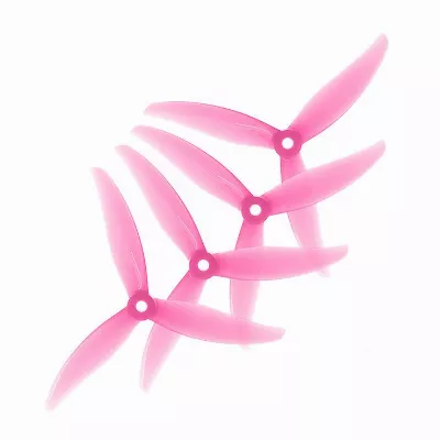 HQProp MCK 5 Zoll 3-Blatt Propeller Pink (2CW+2CCW)