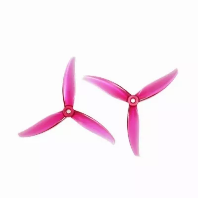 HQ FlowerPig 5,1 Zoll 3-Blatt Propeller Pink (2CW+2CCW)