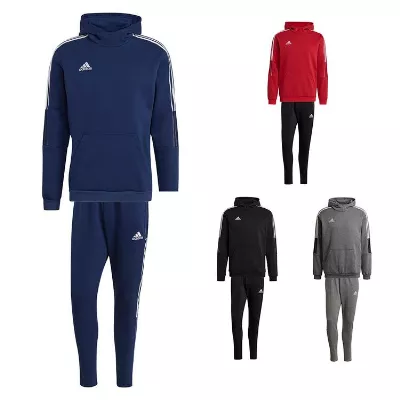 Adidas Tiro 21 Sweat Trainingsanzug Herren mit Hoody