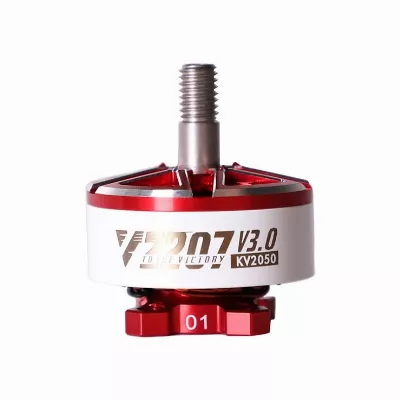 T-Motor Velox V2207 V3 FPV Motor 2050KV rot weiß