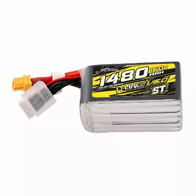 Tattu R-Line Version 6.0 Lipo Akku 1480mAh 160C 6S 22.2V XT60 Plug ST