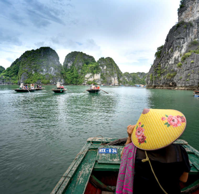 Bus-Rundreise/Vietnam: 14 Tage Vietnam und Kambodscha – Von Angkor Wat zur Halongbucht