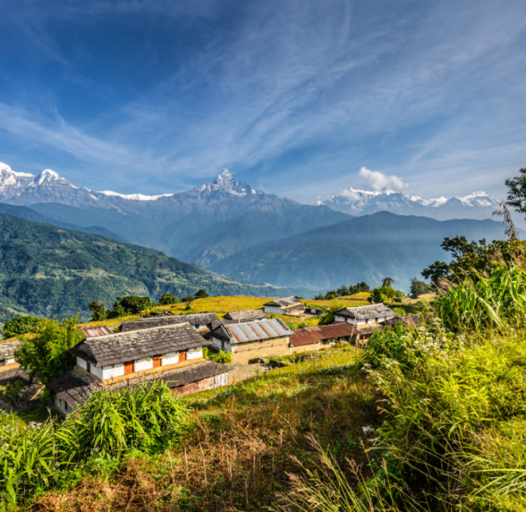 Bus-Rundreise/Nepal: 17 Tage Nepal Panorama mit Himalaya Flug