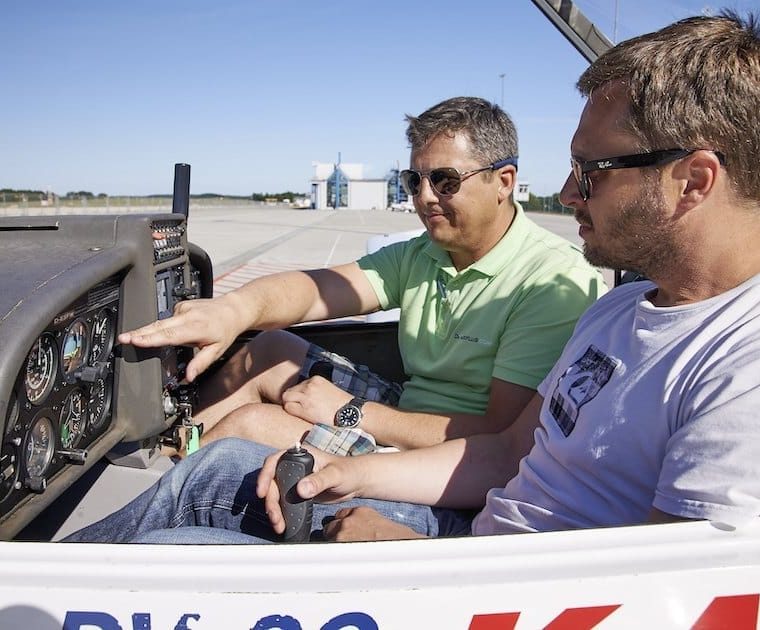 Pilot für einen Tag