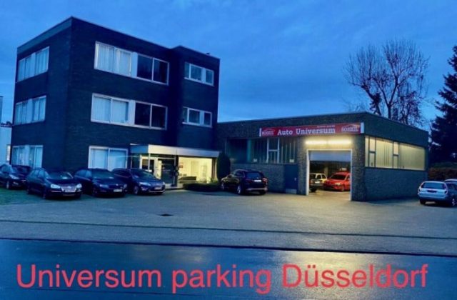 Universum Parking am Flughafen Düsseldorf (DUS)